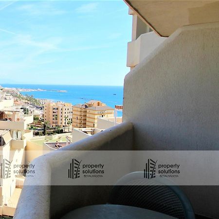 בנאלמדנה Benalbeach 1010 - Vista Al Mar - Piscina Todo El Ano - Primera Linea De Playa מראה חיצוני תמונה