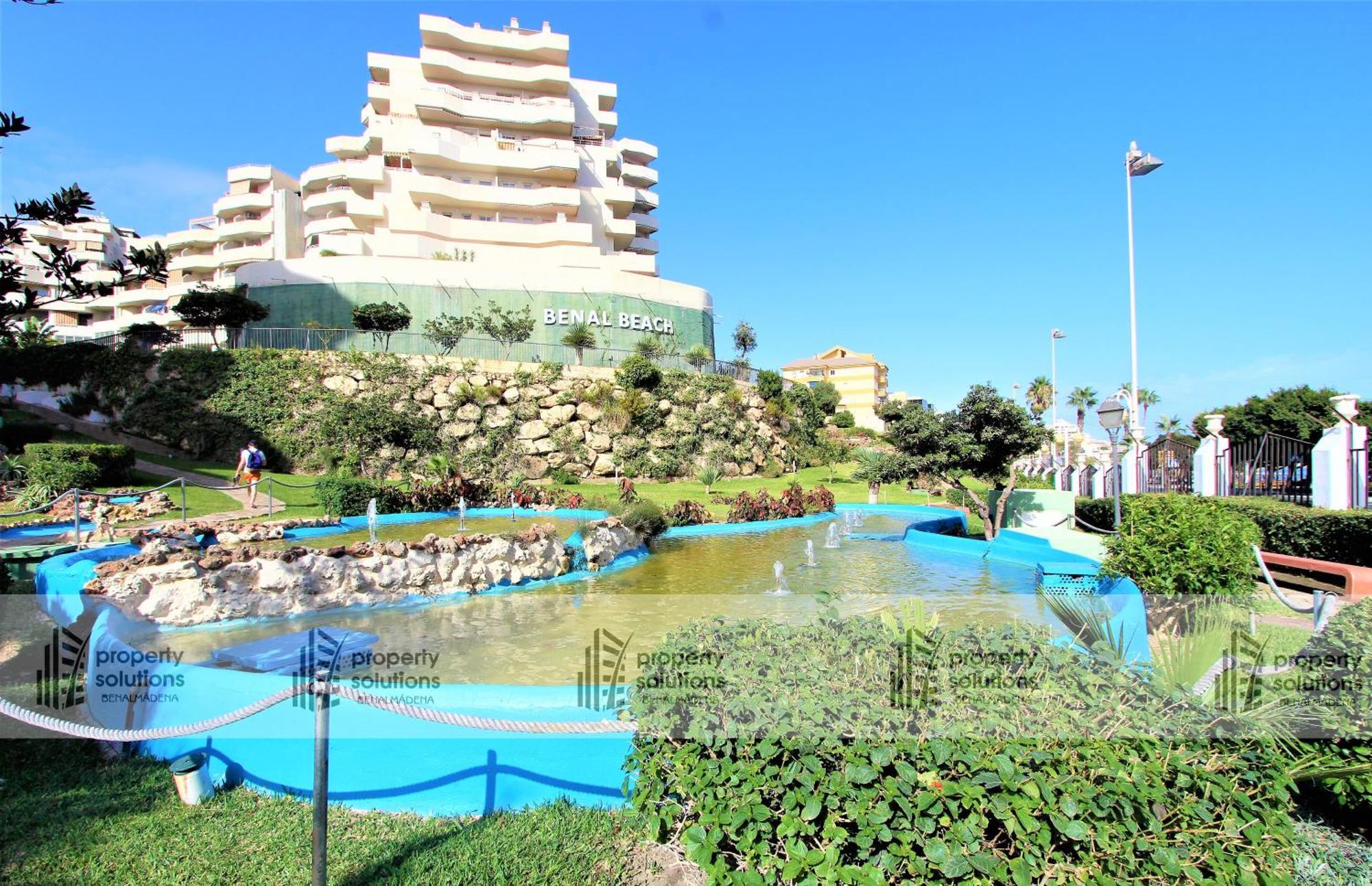 בנאלמדנה Benalbeach 1010 - Vista Al Mar - Piscina Todo El Ano - Primera Linea De Playa מראה חיצוני תמונה