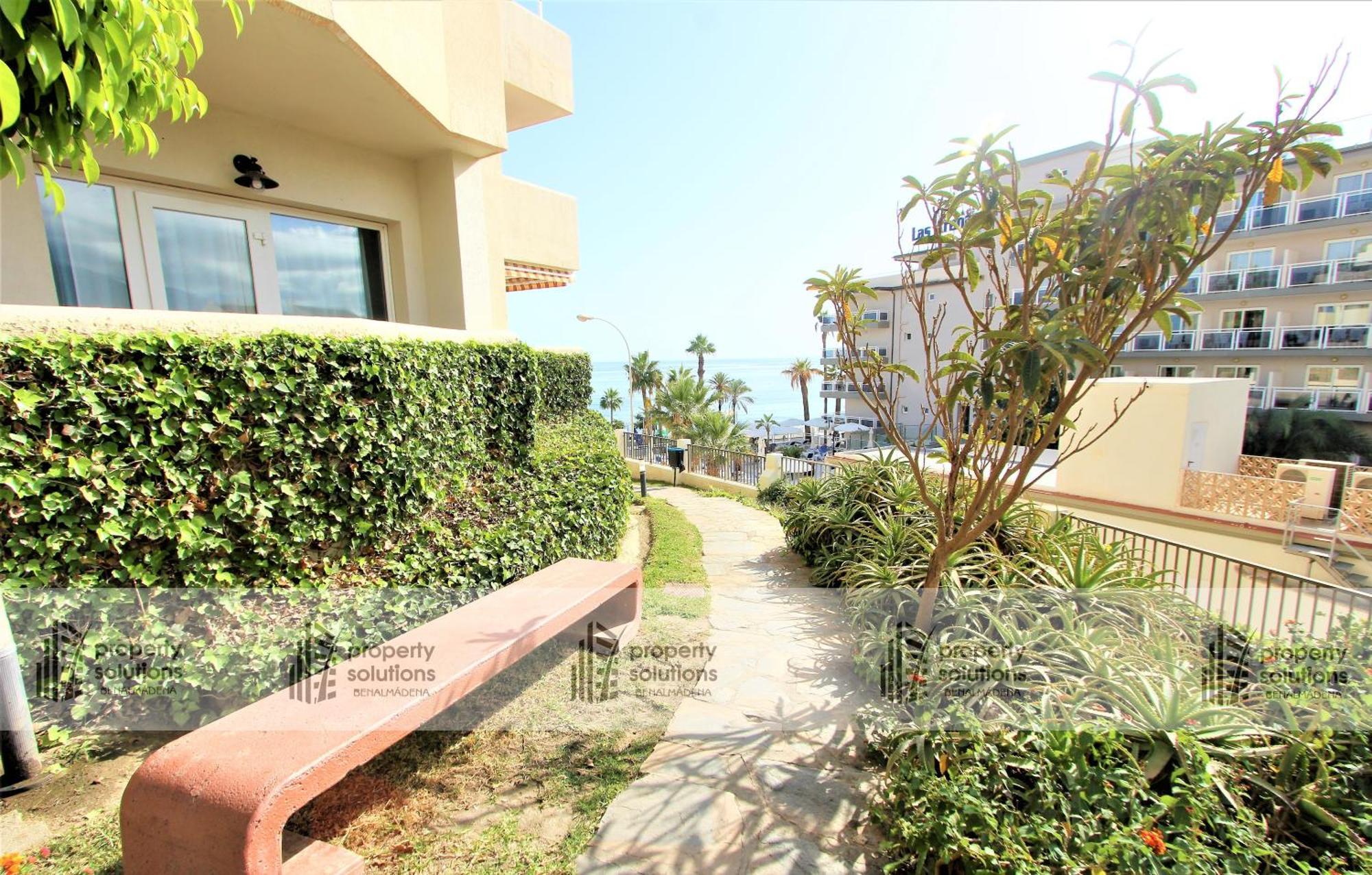 בנאלמדנה Benalbeach 1010 - Vista Al Mar - Piscina Todo El Ano - Primera Linea De Playa מראה חיצוני תמונה