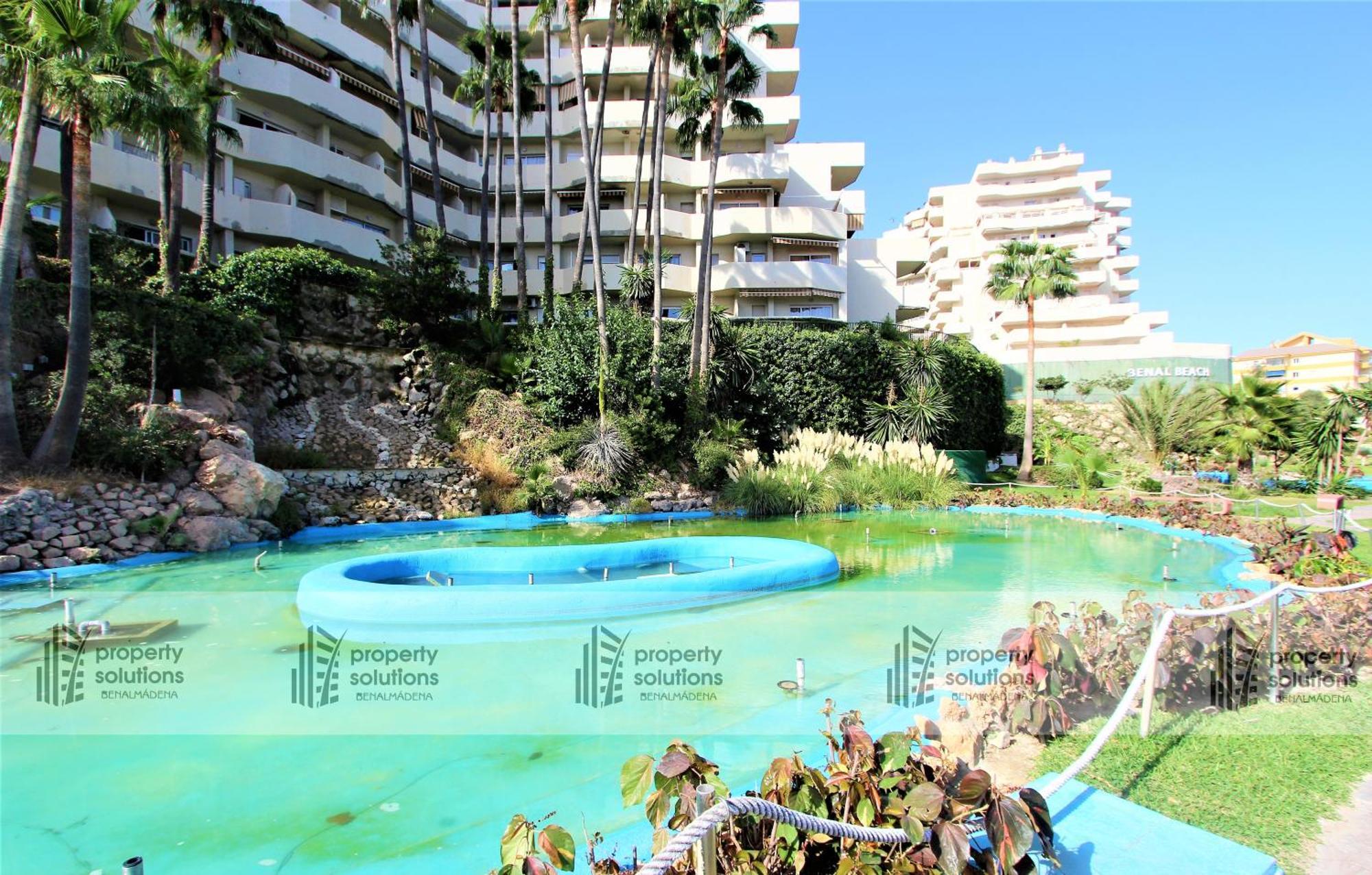 בנאלמדנה Benalbeach 1010 - Vista Al Mar - Piscina Todo El Ano - Primera Linea De Playa מראה חיצוני תמונה