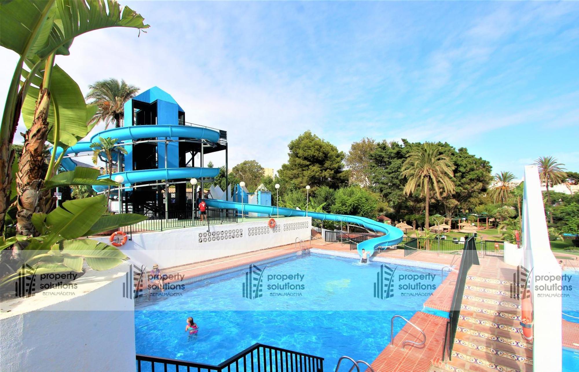 בנאלמדנה Benalbeach 1010 - Vista Al Mar - Piscina Todo El Ano - Primera Linea De Playa מראה חיצוני תמונה