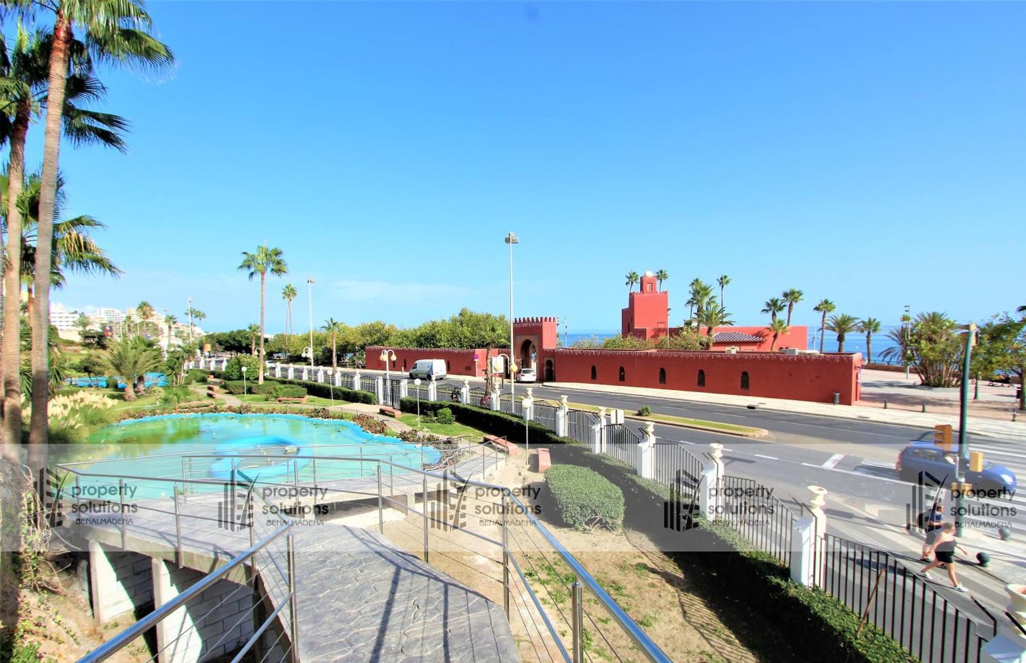 בנאלמדנה Benalbeach 1010 - Vista Al Mar - Piscina Todo El Ano - Primera Linea De Playa מראה חיצוני תמונה