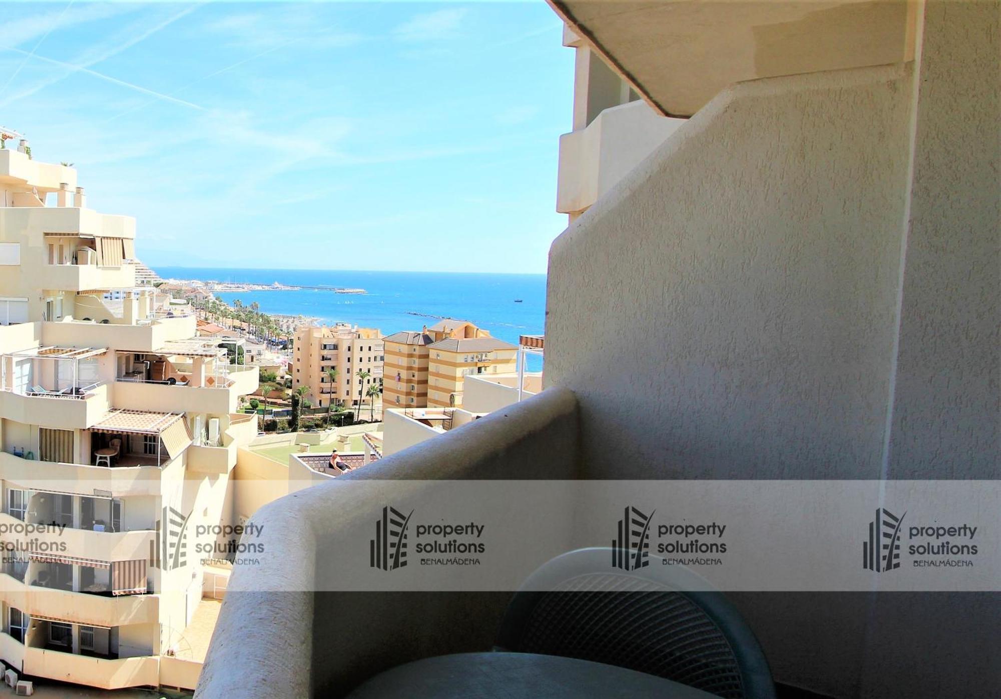 בנאלמדנה Benalbeach 1010 - Vista Al Mar - Piscina Todo El Ano - Primera Linea De Playa מראה חיצוני תמונה